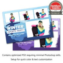 Snowboard Celebration Postcard