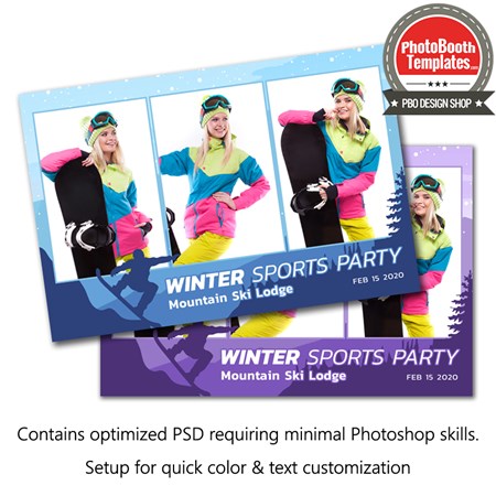 Snowboard Celebration Postcard