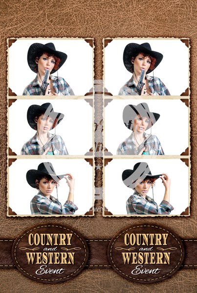 Western Style 3-up Strips