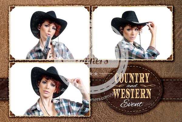 Western Style Postcard