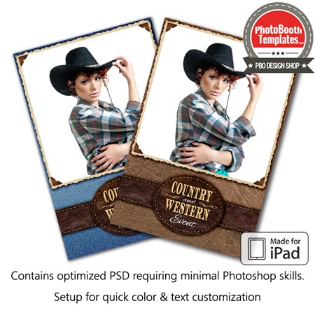 Western Style Portrait (iPad)