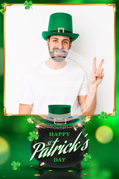 St. Patrick’s Pot of Gold Portrait (iPad)