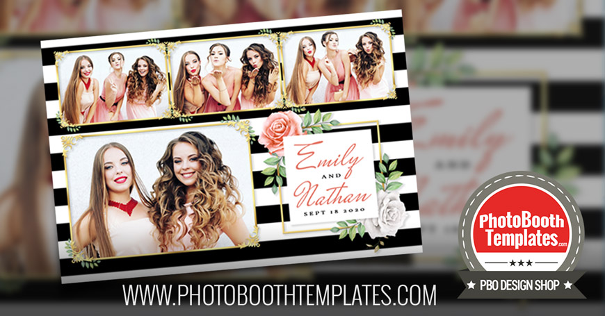 20200506 elegant floral wedding photo booth templates 870x455 1