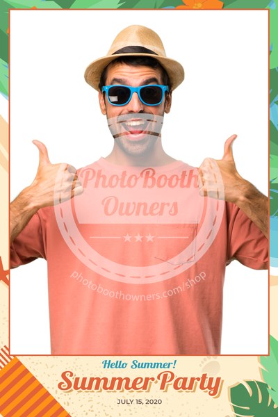 Summer Beach Celebration Portrait (iPad) 2 Summer Beach Celebration Portrait (iPad)