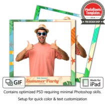 Summer Beach Celebration Square