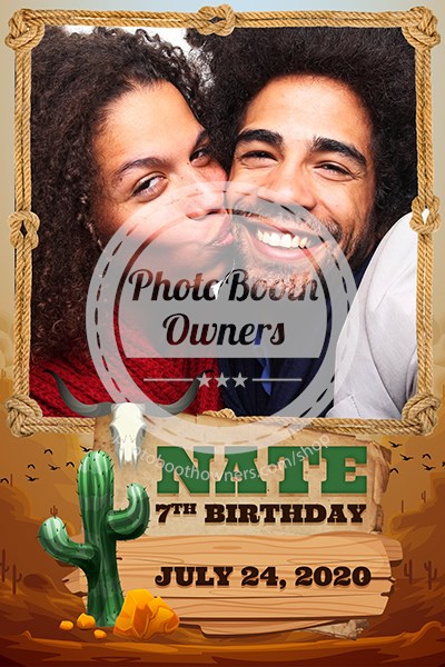 Most Wanted Kids Birthday Portrait (iPad)