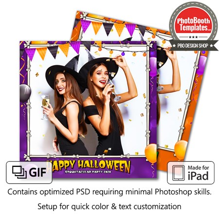 Halloween Party Square (iPad)