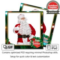 Festive Holiday Tree Square (iPad)