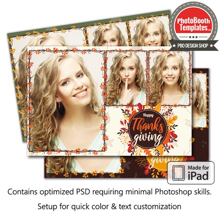 Autumn Foliage Postcard (iPad)
