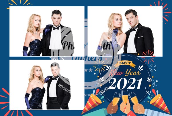 Fabulous New Year Postcard