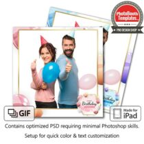 Luxurious Balloons Square (iPad)