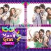 Mardi Gras Event Postcard