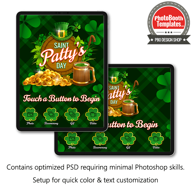 shop-samples-ipad st patricks celebration ipad welcome screens