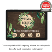 Rustic Outdoor PC Welcome Screen