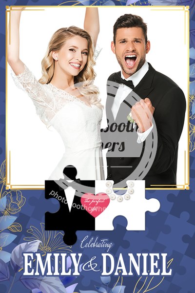 Jigsaw Wedding Portrait (iPad)