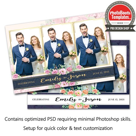 Elegant Floral Celebration Postcard