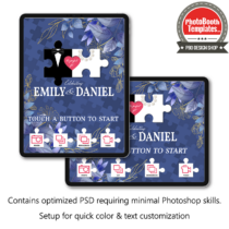 Jigsaw Wedding iPad Welcome Screen