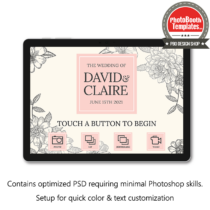 Floral Imprint PC Welcome Screen