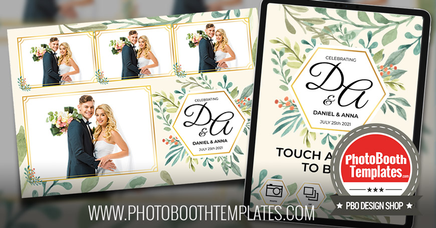 20210721 elegant floral wedding photo booth templates 870x455 1