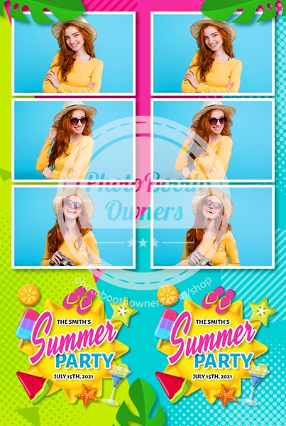 Summer Sunshine 3-up Strips