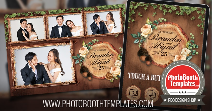 20210901 rustic floral wedding photo booth templates 870x455 1