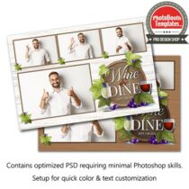 Wine Celebration Postcard