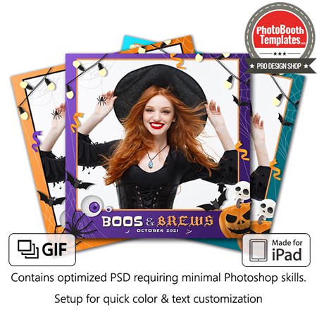 Spooktacular Halloween Celebration Square (iPad)