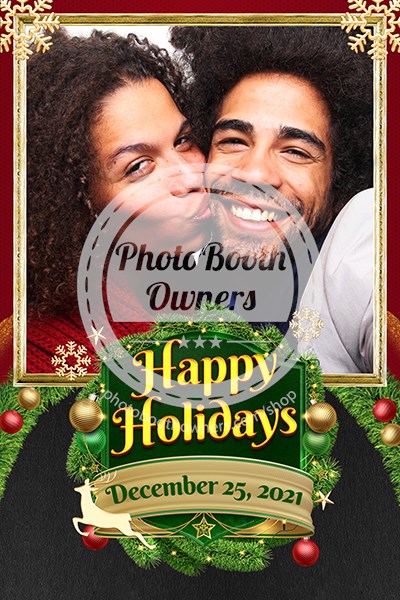 Holly Jolly Holiday Portrait (iPad)
