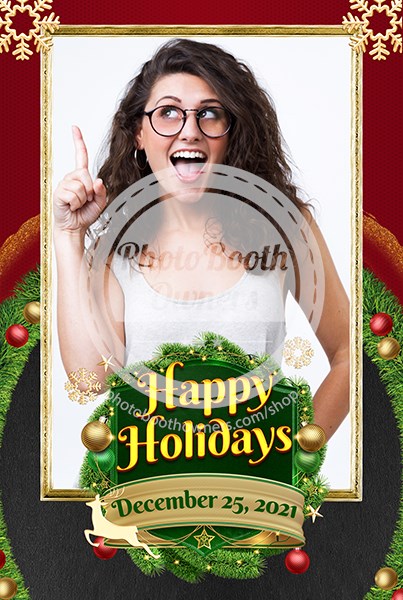 Holly Jolly Holiday Portrait