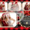 Holiday Buffalo Plaid Postcard