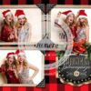 Holiday Buffalo Plaid Postcard