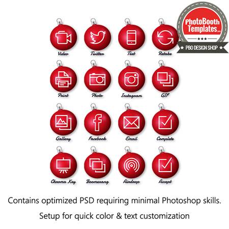 Santa’s Sleigh Buttons 1 Santa’s Sleigh Buttons