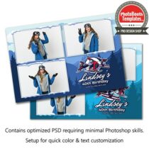 Winter Sport Celebration Postcard