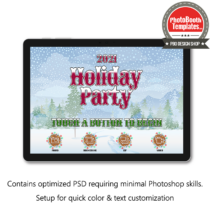 Wintertime Holiday PC Welcome Screens