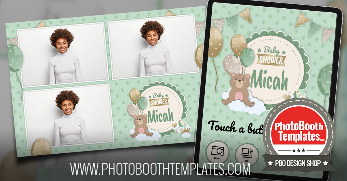 20220112 baby shower photo booth templates