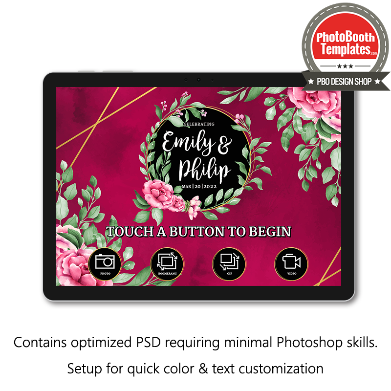 Alluring Floral PC Welcome Screens