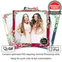 Alluring Floral Square (iPad)