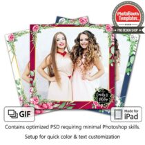Alluring Floral Square (iPad)