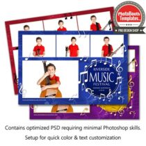 Music Celebration Postcard