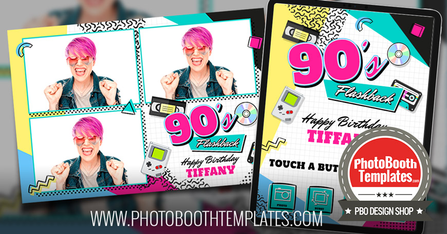20220323 90s retro throwback photo booth templates 870x455 1