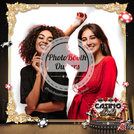 Casino Night Glam Square (iPad)