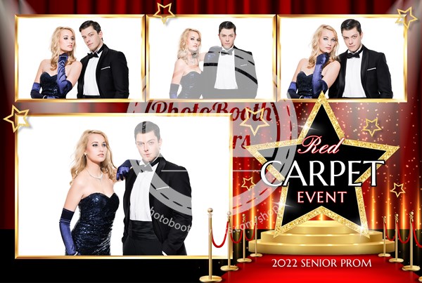 Red Carpet Celebration Postcard