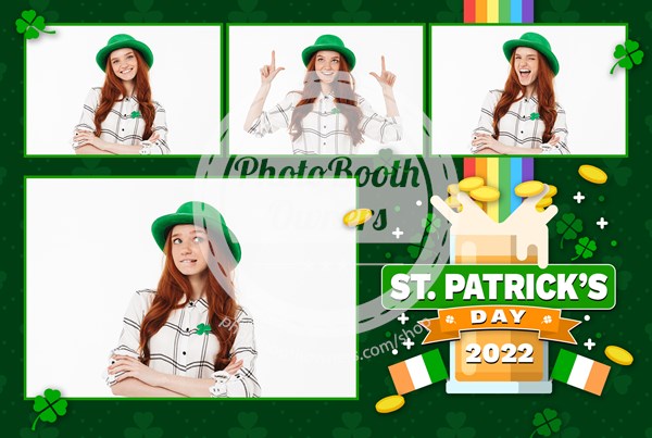 St. Patrick’s Festivity Postcard