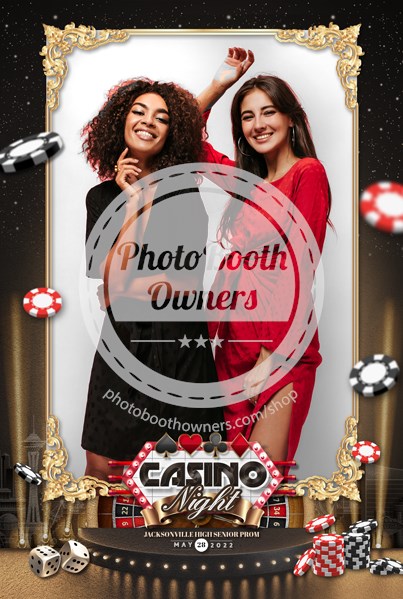 Casino Night Glam Portrait