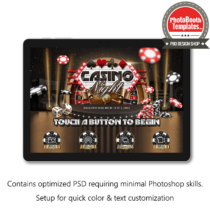 Casino Night Glam PC Welcome Screens