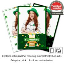 St. Patrick’s Festivity Portrait (iPad)