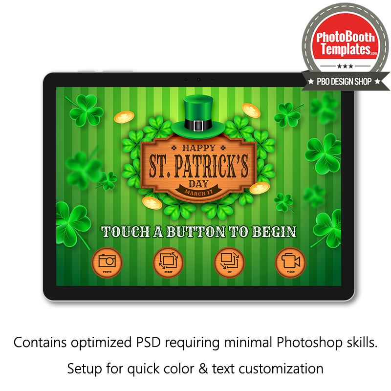 Irish Celebration PC Welcome Screens