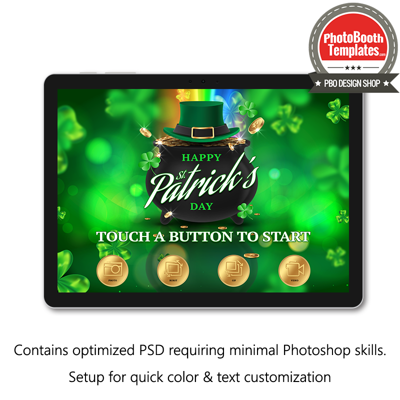 St. Patrick’s Pot of Gold PC Welcome Screens