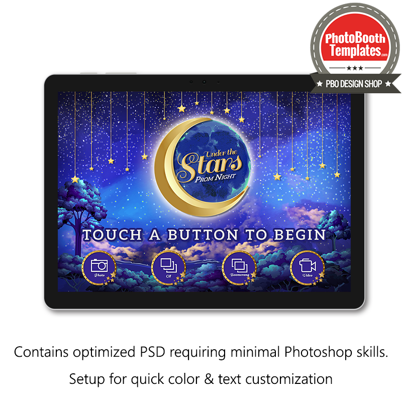 Moon and Stars Celebration PC Welcome Screens