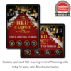 Hollywood Red Carpet Glam iPad Welcome Screens